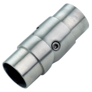 Raccord orientable de 0 à 90 degrés en inox 304 brossé diam 33,7 mm