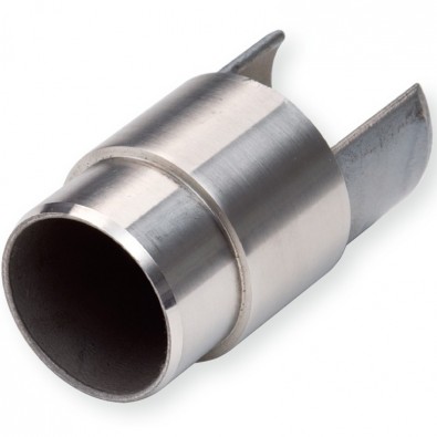 Raccord mâle tube à gorge à tube standard ø 42,4 mm inox 316 brossé Raccord mâle tube à gorge à tube standard ø 42,4 mm inox 316 brossé