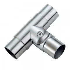 Raccord en Té avec départ orientable en inox 304 diametre 42,4 mm