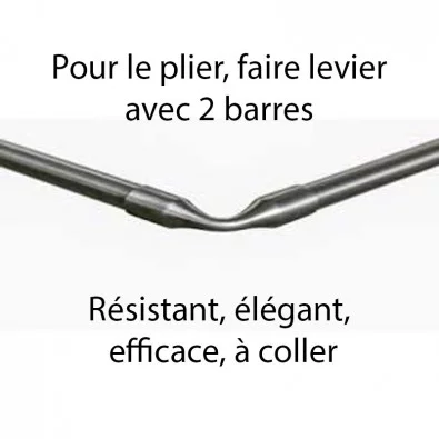 Raccord d'angle ø 12 mm cintrable manuellement de 0 à 140° inox 316 brossé Raccord d'angle ø 12 mm cintrable manuellement de 0 à 140° inox 316 brossé