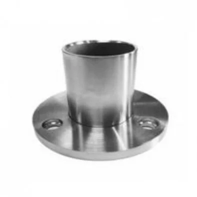 Platine de fixation garde corps diamètre 80 mm pour tube rond ø 42,4 mm en inox 304