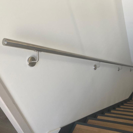 Main courante escalier inox en kit sur mesure