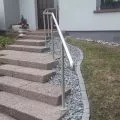 Rampe d'escalier sur poteaux, en kit, en inox 304 brossé 11