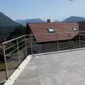 Rambarde inox terrasse 10 barres en kit à l'anglaise 7