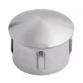 Bouchon bombé pour tube inox rond 101,6 mm ép 2-2,6 mm inox 316 brossé 0