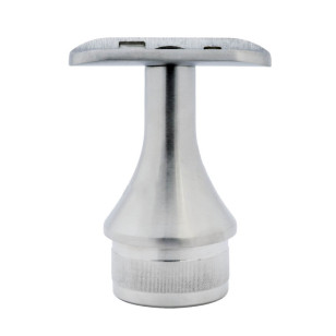 Support conique de main courante sur poteau ø48,3x2 mm inox 304 brossé