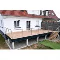 Garde corps à 5 barres en inox en kit à la française : rampe escalier, terrasse, balcon, mezzanine 10