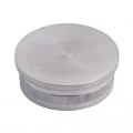 Bouchon plat pour tube rond diam 48,3 inox 316 poli miroir à frapper 0