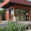 Garde corps terrasse acier design en kit 6 lisses et main courante 1
