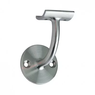 Support mural de main courante ø 42,4 mm cintré en inox 304 brossé