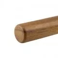 Main courante bois ronde en KAMBALA brut diamètre 45 mm longueur 3000 mm 0