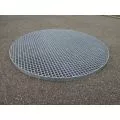 Caillebotis rond sur mesure en acier galvanisé 0