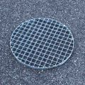 Caillebotis rond sur mesure en acier galvanisé 3