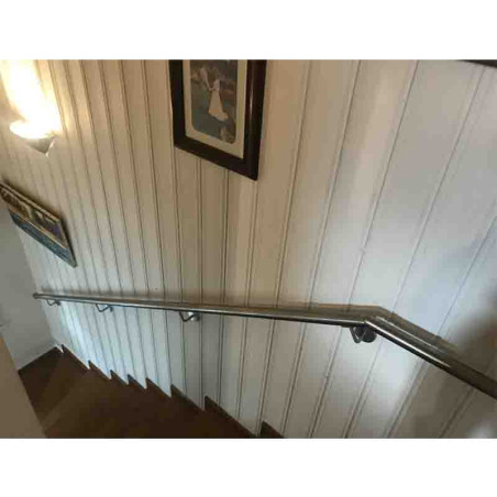 Main courante escalier inox en kit sur mesure