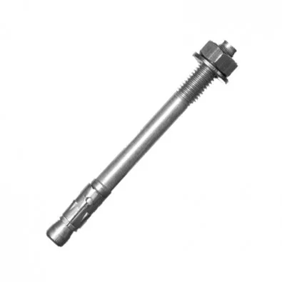 Goujon d'ancrage inox A4 M10x115 pour fixation de poteau de garde corps