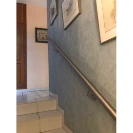 Main courante escalier inox en kit sur mesure