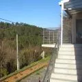 Garde corps de terrasse à 5 barres en inox en kit à la française 32