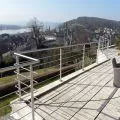 Garde corps de terrasse à 5 barres en inox en kit à la française 19