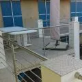 Garde corps de terrasse à 5 barres en inox en kit à la française 41
