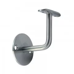 Support mural de main courante ø 42,4 mm 3 parties en inox 304 brossé