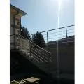 Garde corps de terrasse à 5 barres en inox en kit à l'anglaise 36