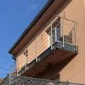 Garde corps de terrasse à 5 barres en inox en kit à l'anglaise 7