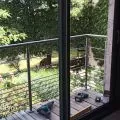 Garde corps de terrasse à 9 barres en inox en kit à la française 12