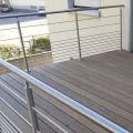 Garde corps de terrasse à 9 barres en inox en kit à la française 17
