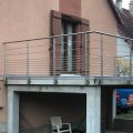 Garde corps de terrasse à 10 barres en inox en kit à l'anglaise 5
