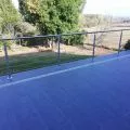 Garde corps de terrasse à 5 câbles  en inox à la française 4