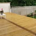 Garde corps de terrasse à 5 câbles en inox à l'anglaise 8