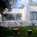Garde corps de terrasse poteaux laqués et inox, 5 barres à la française, plusieurs coloris 14