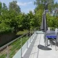 Garde corps inox en kit à verre et barres à la française : rampe escalier, terrasse, balcon ou mezzanine 4