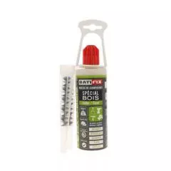 Mortier de scellement chimique dans le bois 165 ml avec 2 canules