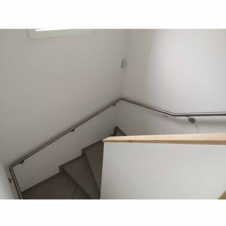 Main courante escalier inox en kit sur mesure