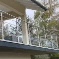 Garde corps inox en kit à verre et barres à la française : rampe escalier, terrasse, balcon ou mezzanine 4