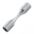Raccord de lisses ø 12 mm ajustable à souhait en inox 316 brossé 0