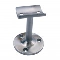 Support de main courante ø42,4mm sur muret en inox 304 brossé 0