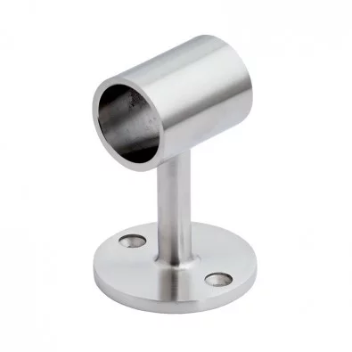 Support mural bague de main courante ø33,7mm en inox 316 brossé
