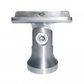 Support de main courante 42,4mm orientable poteau au choix inox 304 0