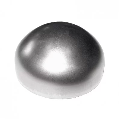Demi-sphère inox 304 brut creuse diamètre 33,7 mm