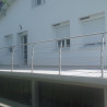 Garde corps Design Pont de Bateau en inox à 9 barres à la française 6