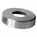 Cache-platine ø 105mm pour tube ø48,3mm hauteur 25mm inox 316 brossé 0