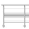 Garde corps inox à 12 barres en kit à l'anglaise