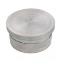 Bouchon vraiment  pas cher plat diam 42,4 mm en inox 304 brossé 0