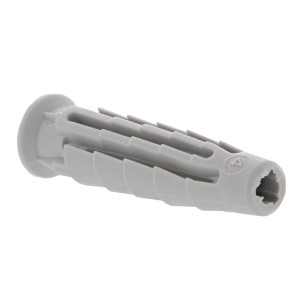 Cheville universelle matériaux pleins ou creux 6X30 mm avec collerette