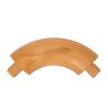 Coude à 90° en hêtre pour main courante bois diamètre 42 mm angle droit arrondi