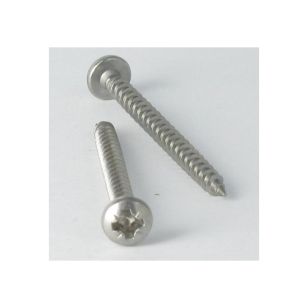 Vis inox à tête fraisée bois 5x20 mm empreinte pozidrive cruciforme