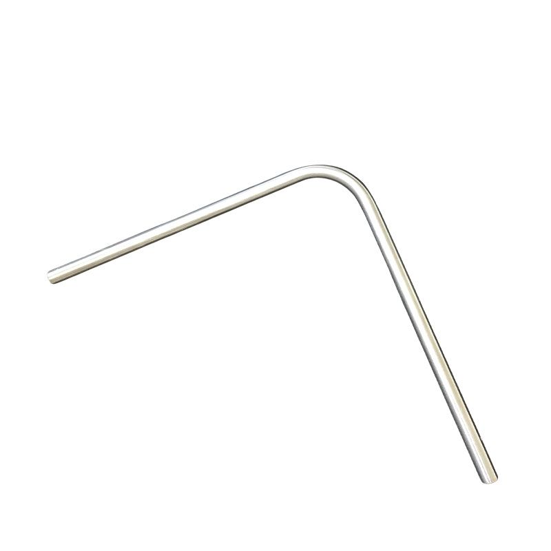 Coude creux inox 316 brossé 250x250mm pour passage de câble diamètre 4 et 6mm dans les angles