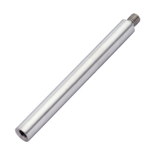 Tige 65 mm ø 14 mm filetée M8 taraudée M6  en inox 304 brossé.